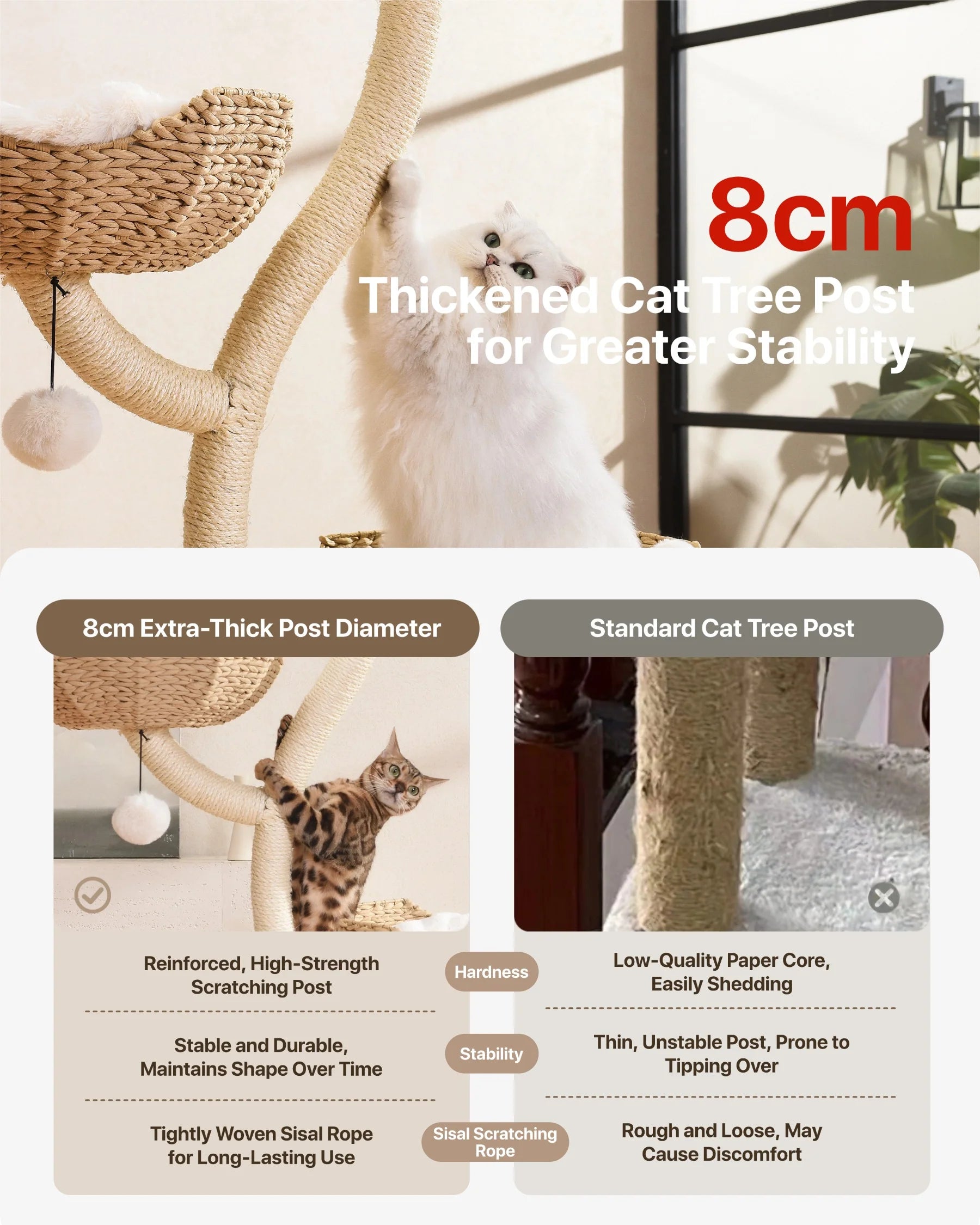 Comparison showing the Michu Ivy&
