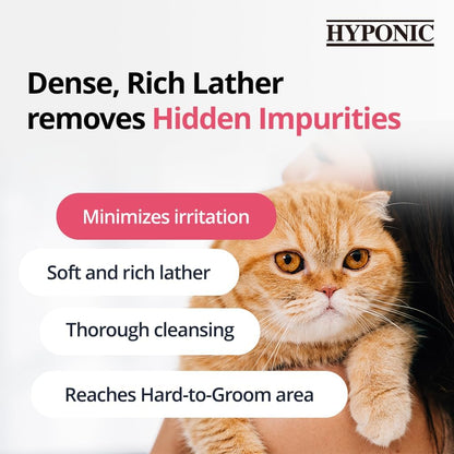 Dense Rich Lather Removes Hidden Impurities