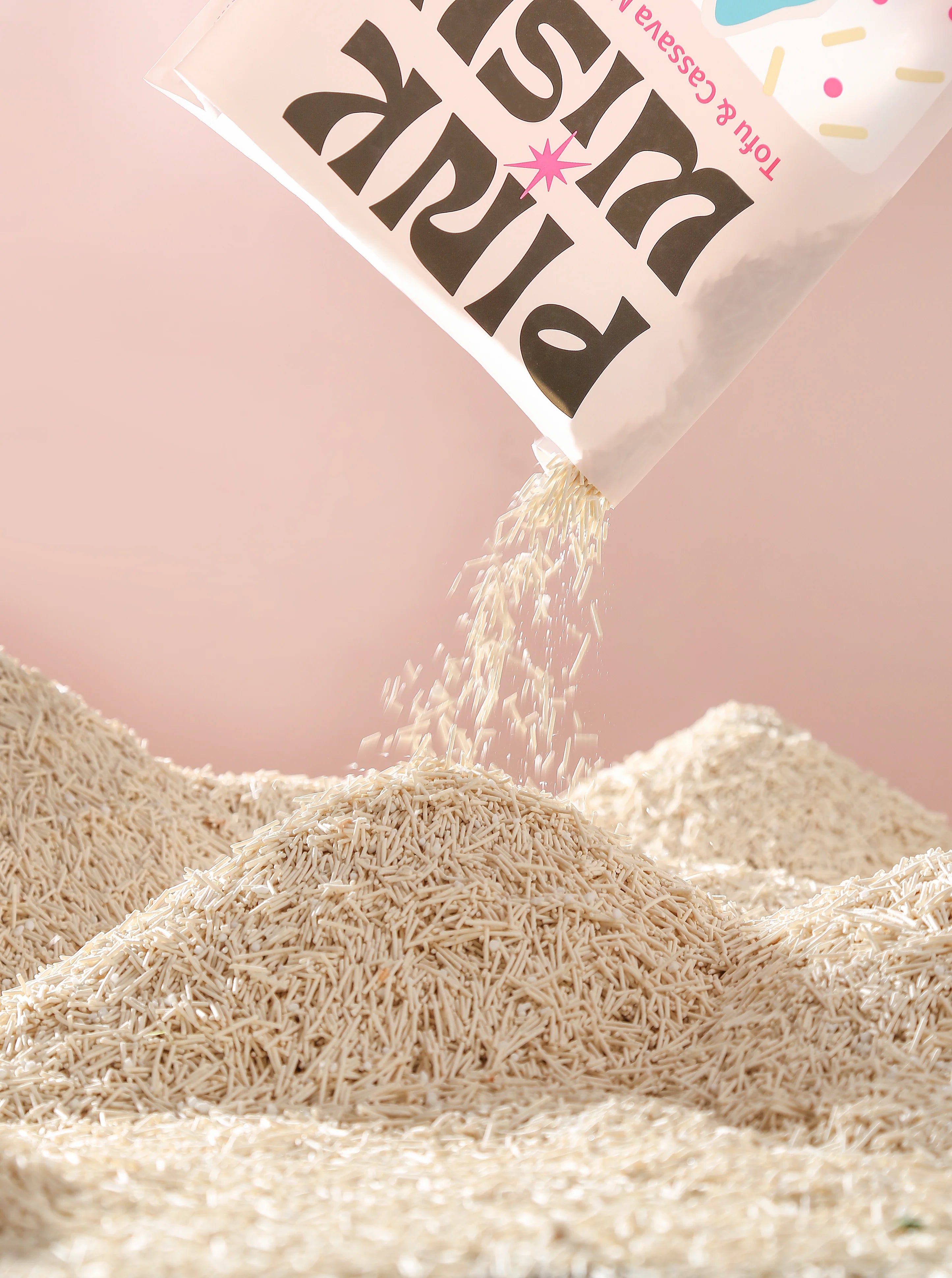 cassava and tofu cat litter
