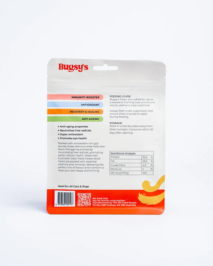 Back label of Bugsy&