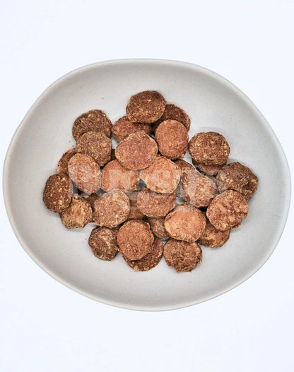 Top-down view of a bowl filled with Bugsy&