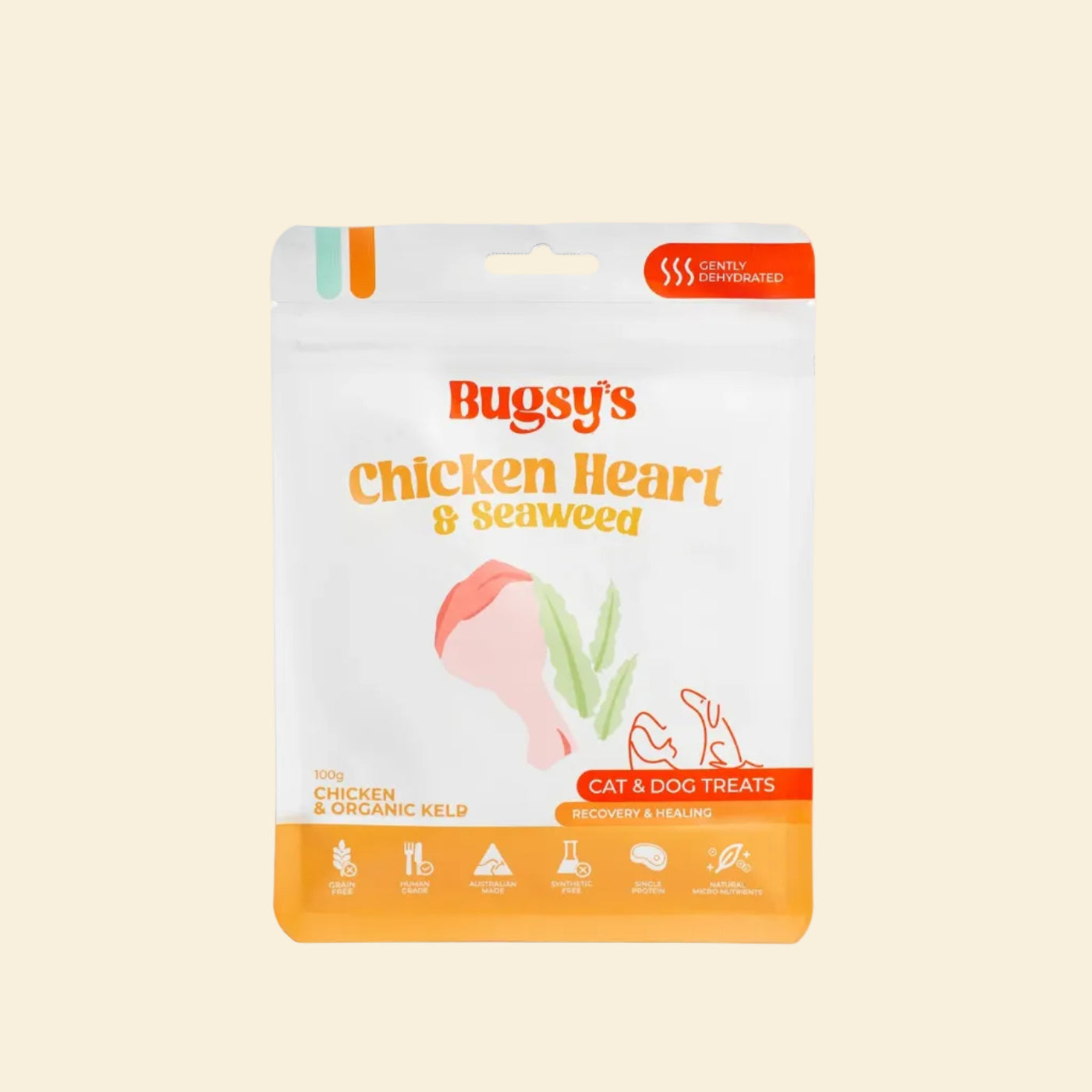 Front packaging of Bugsy&