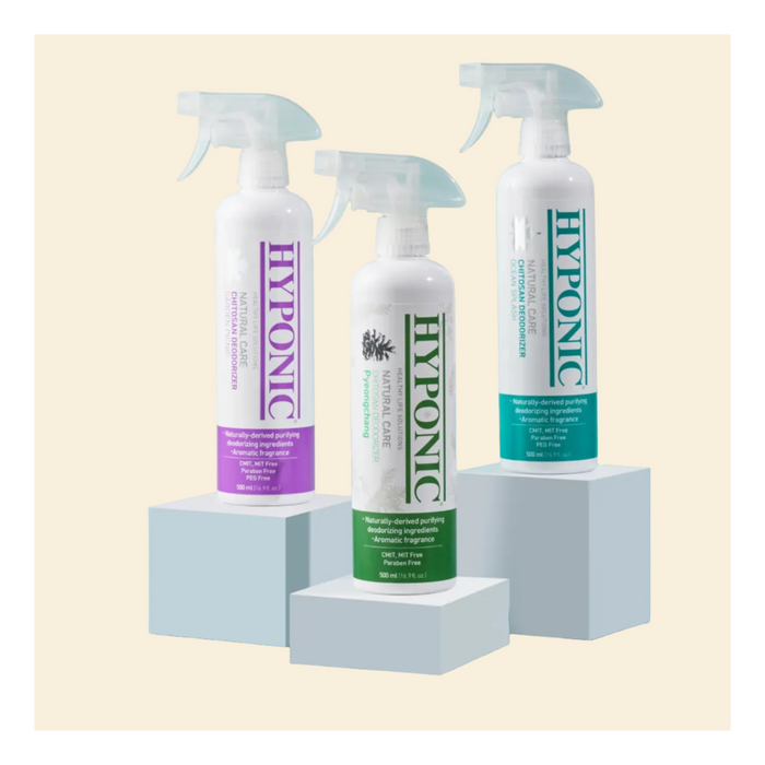HYPONIC Pet Odour Eliminator Spray Bundle – 3 Scents