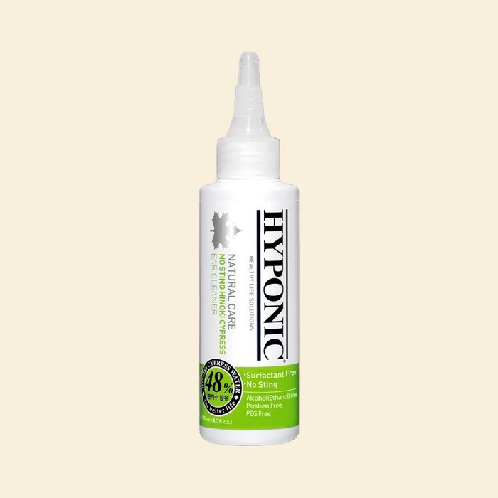 HYPONIC Dog Ear Cleaner for Sensitive Ears – No Sting Hinoki Cypress 30ml