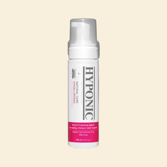 HYPONIC Waterless Pet Shampoo for Dogs & Cats – Hypoallergenic 190ml