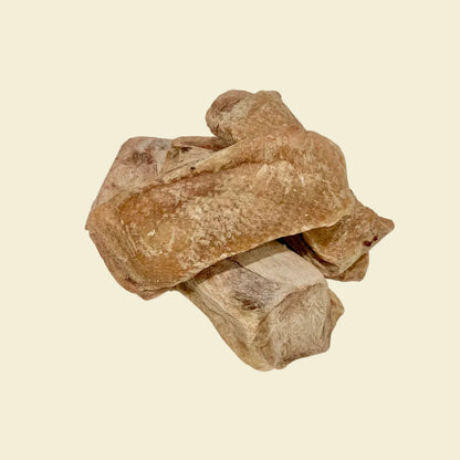 Freeze-dried duck breast cartilage chews for dogs, a natural source of glucosamine and chondroitin, hypoallergenic joint support made in Australia