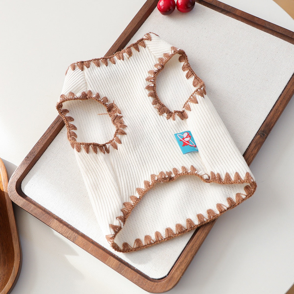 Close-up of the vest&