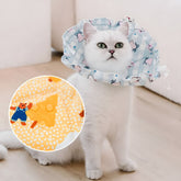 Close-up zoom of the Soft Collar fabric showing its water-repellent texture. Drool-proof and easy to wipe clean, keeping your pet&