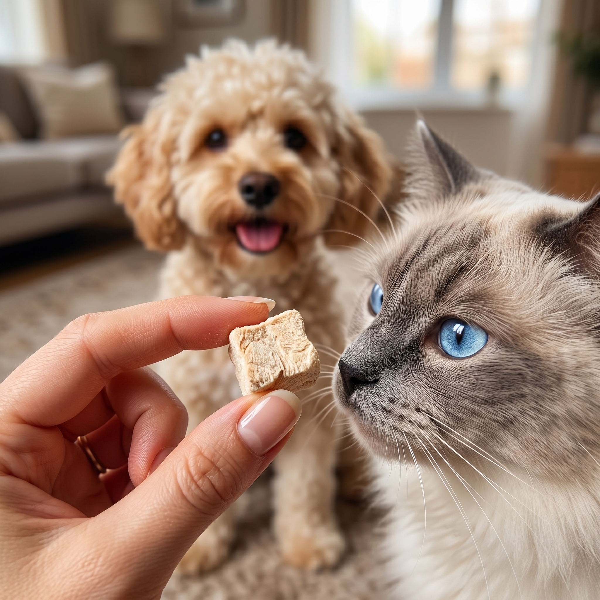 Premium Freeze-Dried Chicken Cubes | Everyday Training Treats (100g)
