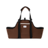 profile view of the empty Nutshell Brown Carrier Bag