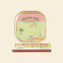 A top-down view of a single OPET Bistro Box Goose & Foie Gras 40g tray placed above its pink and green multipack retail display box. The label features a goose illustration and highlights "75% Meaty Greatness."