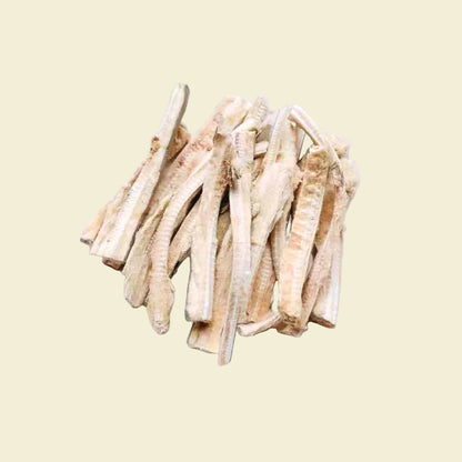 Premium freeze-dried shark cartilage sticks , showcasing a natural source of glucosamine and chondroitin.