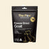 Front packaging of The Paw Grocer Freeze-Dried Goat treats (72g) for dogs and cats. A single-ingredient, hypoallergenic novel protein reward for pets with food allergies and skin irritations.