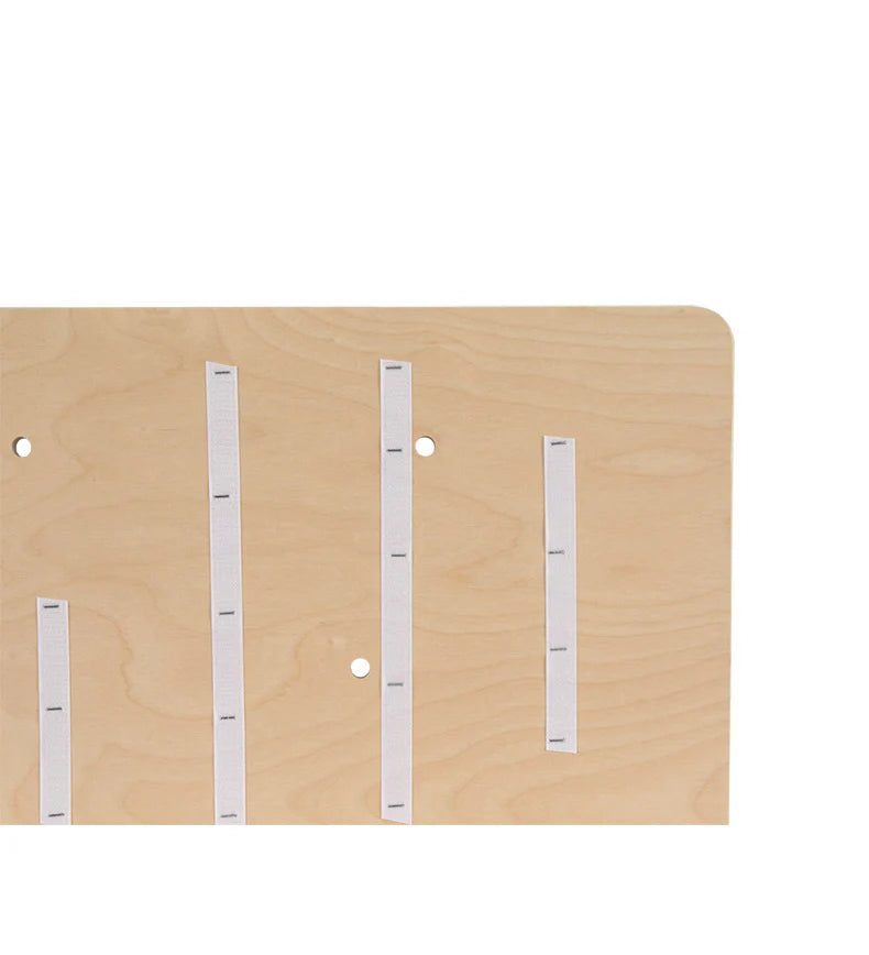 Close-up of the TORA solid wood cat tree&