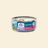 Front view of ZIWI Peak Kitten Beef with Mackerel Recipe 85g complete and balanced wet kitten food pâté with 89% beef, organs, fish and New Zealand Green Mussels.
